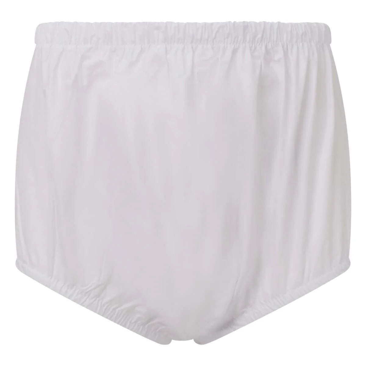 Premium Plastic Pants With Wide Waistband - White - Image 3