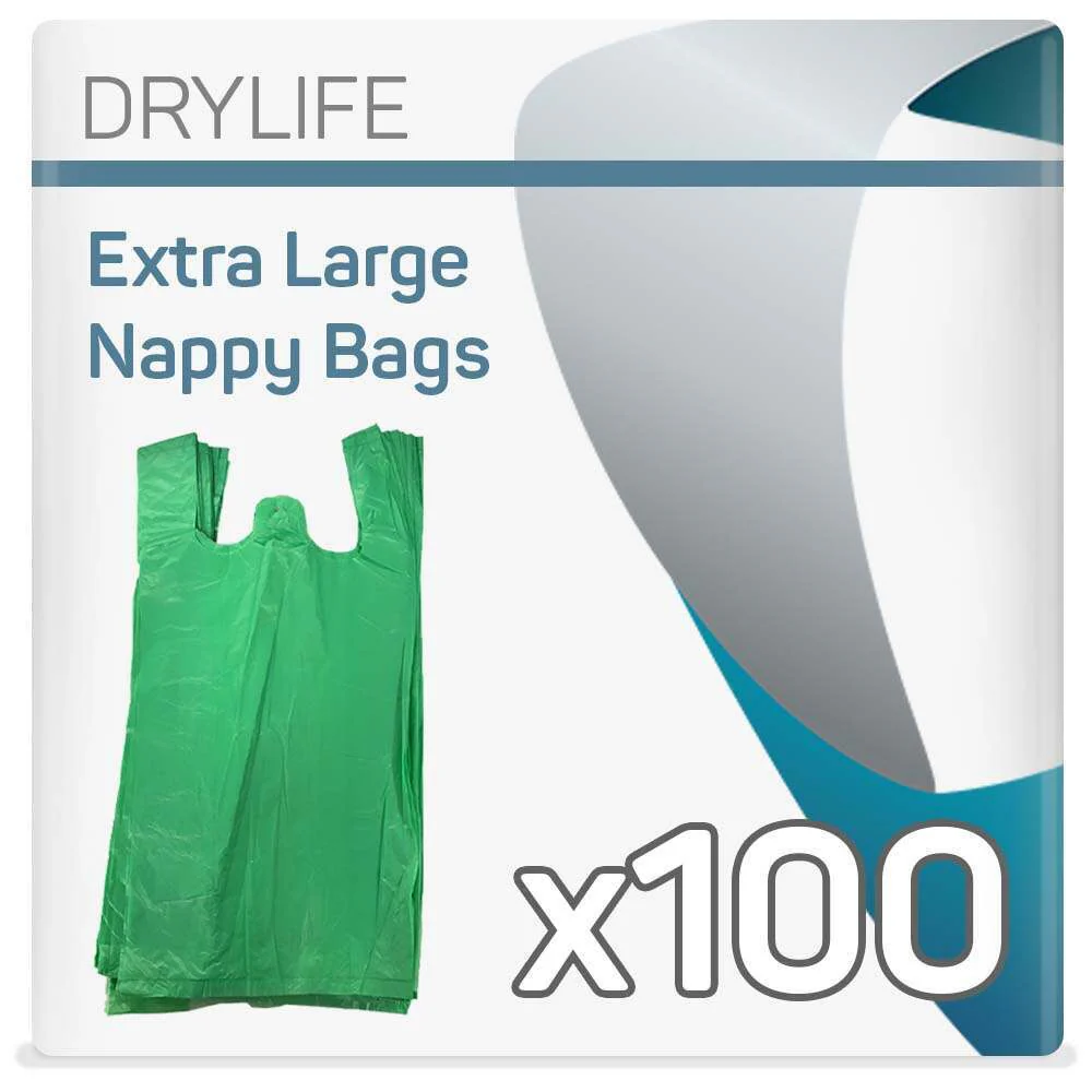 Scented Nappy Bags - Pack of 100