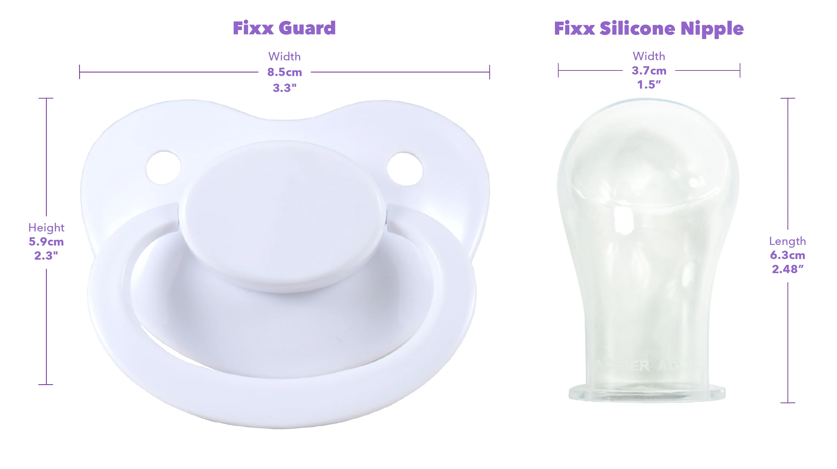 Fixx Adult Pacifier Turquoise - Image 2