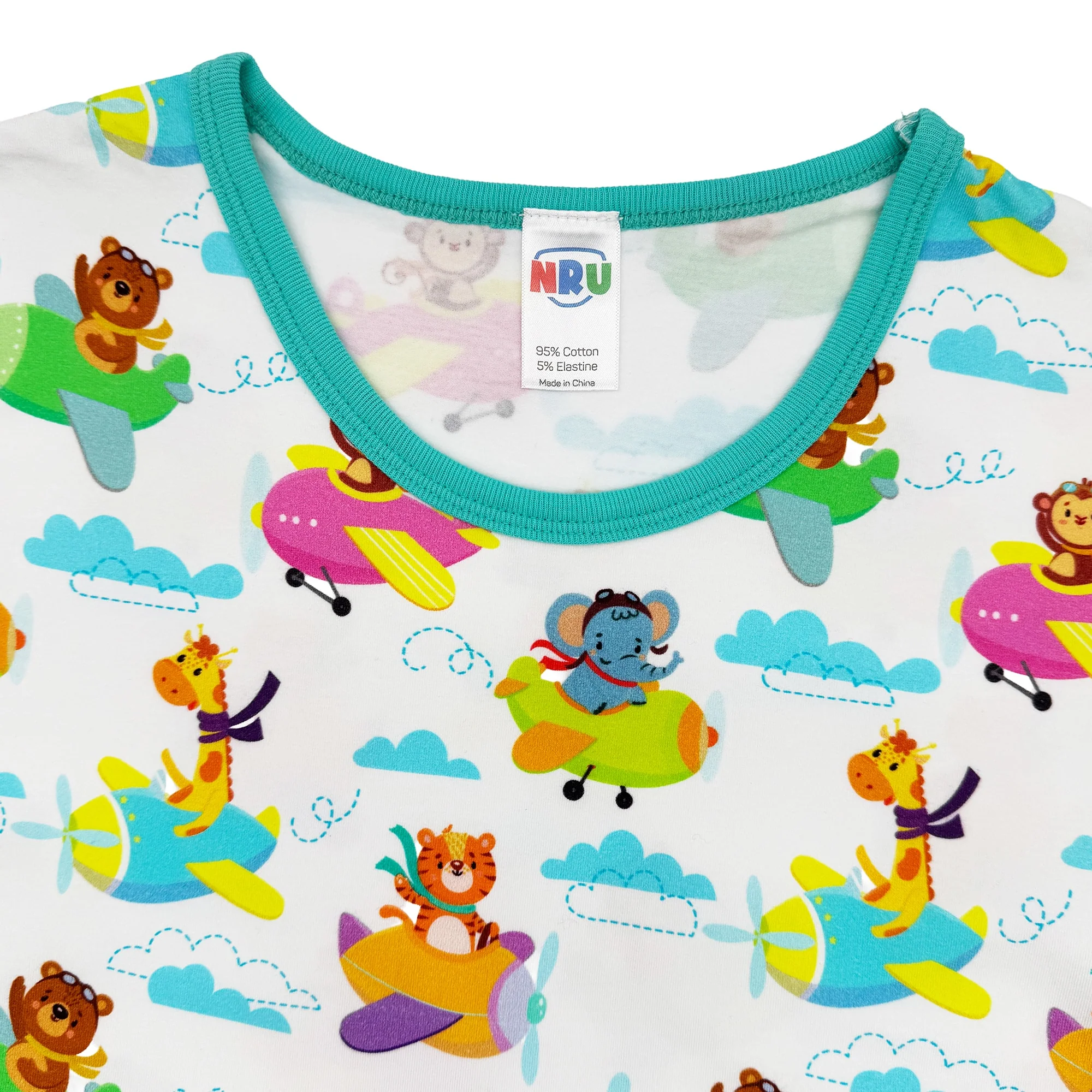 NRU Aniplanes Cotton Bodysuit - Image 3