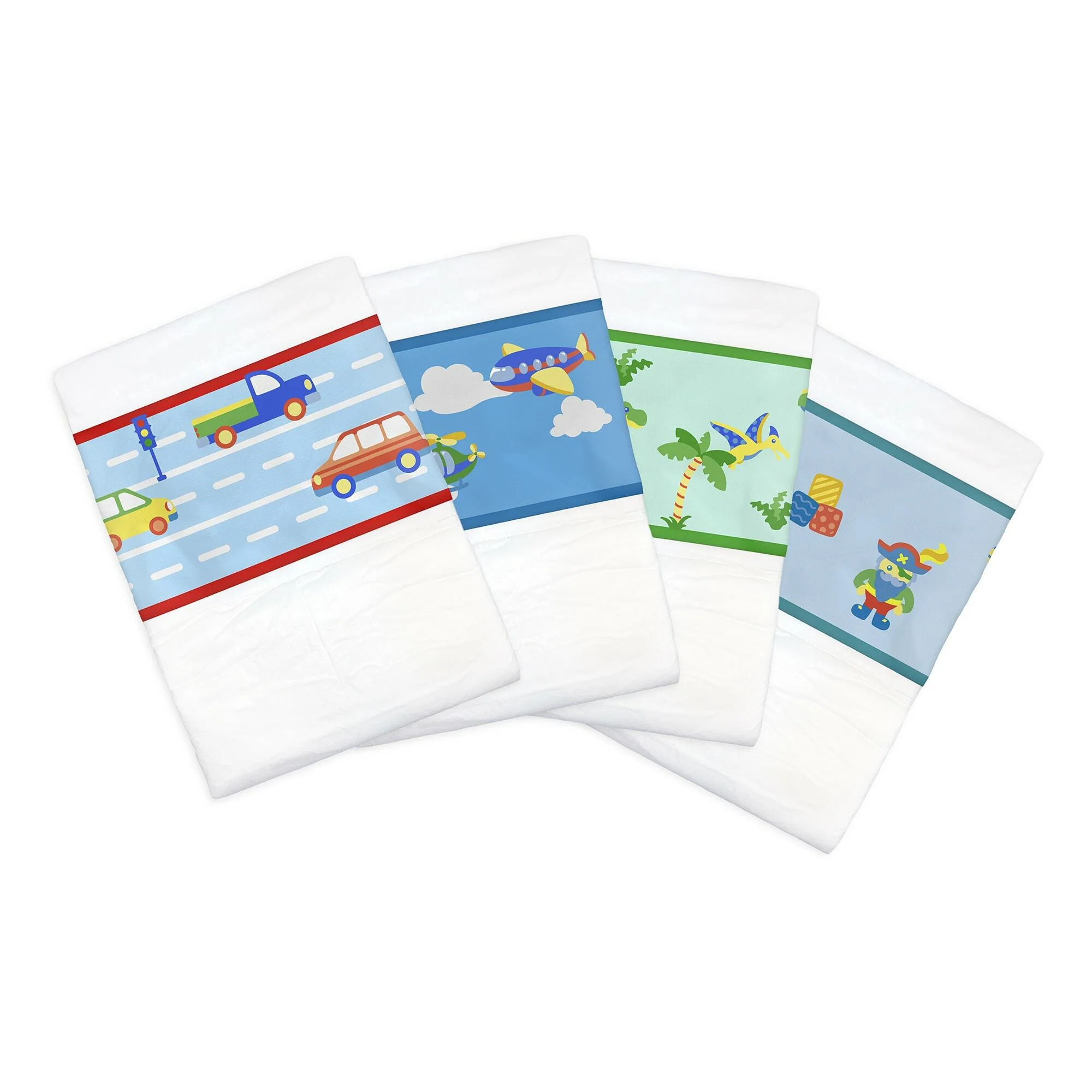 NRU PlayDayz Classic Blue (PE Backed) VAT Exempt Adult Incontinence Slip - Image 4