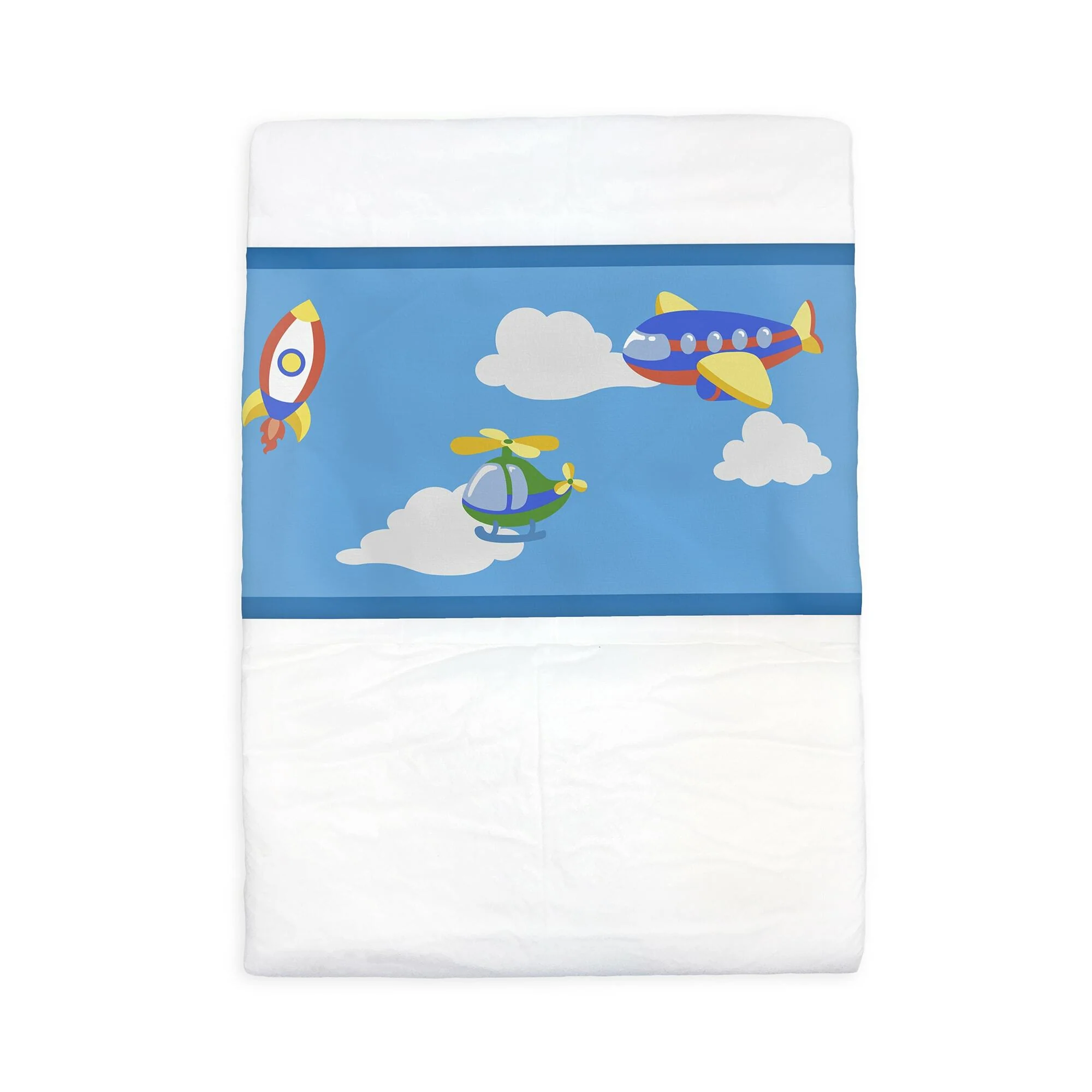 NRU PlayDayz Classic Blue (PE Backed) VAT Exempt Adult Incontinence Slip - Image 6