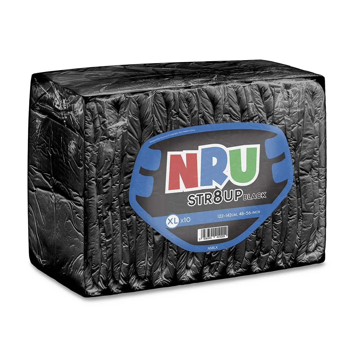 NRU STR8UP Black VAT Exempt Adult Incontinence Slip - Image 4