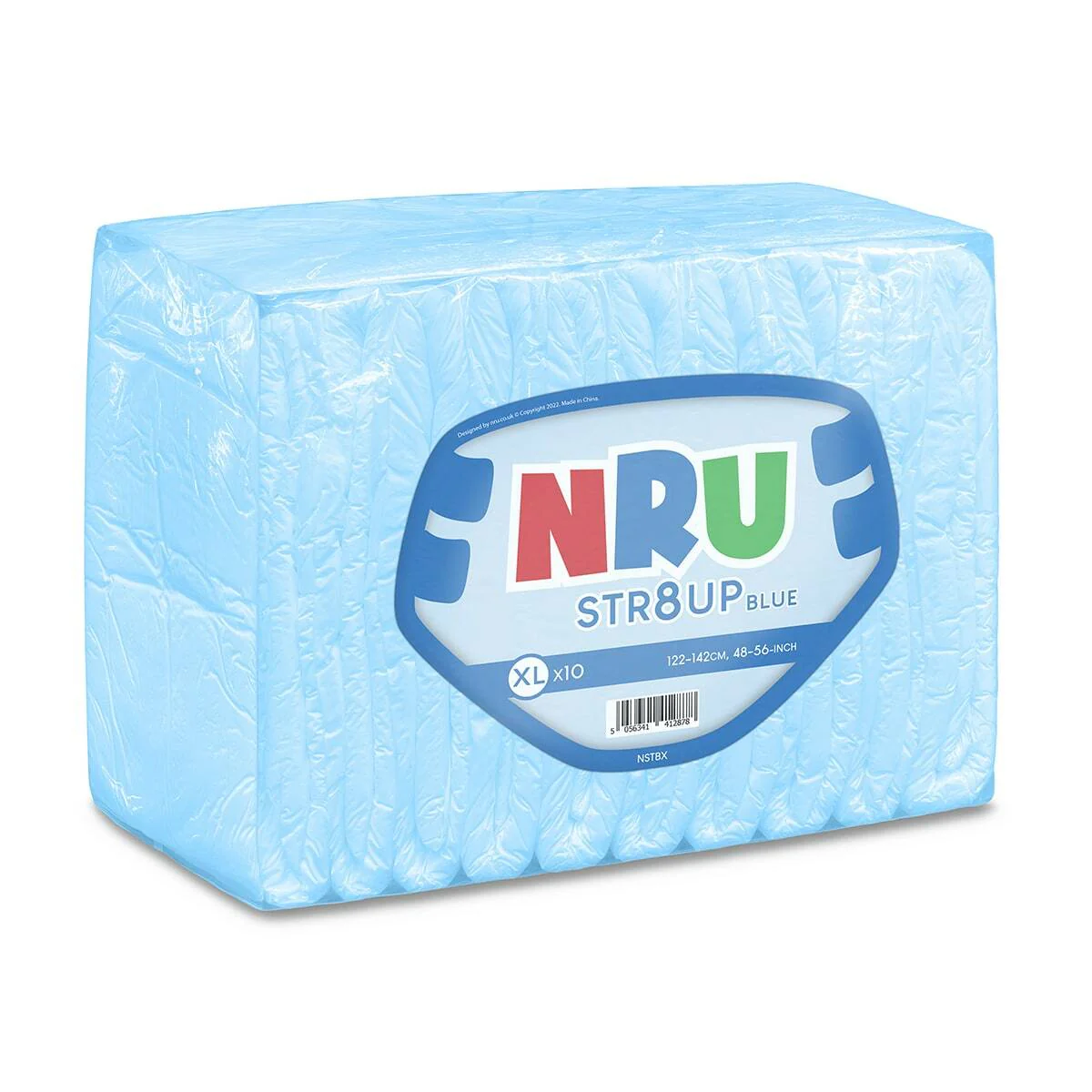 NRU STR8UP Blue VAT Exempt Adult Incontinence Slip - Image 10