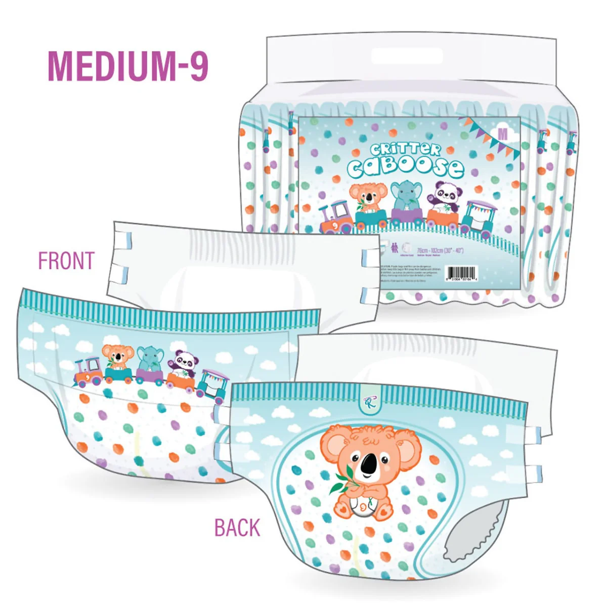 Rearz Critter Caboose VAT Exempt Adult Incontinence Slip - Image 6
