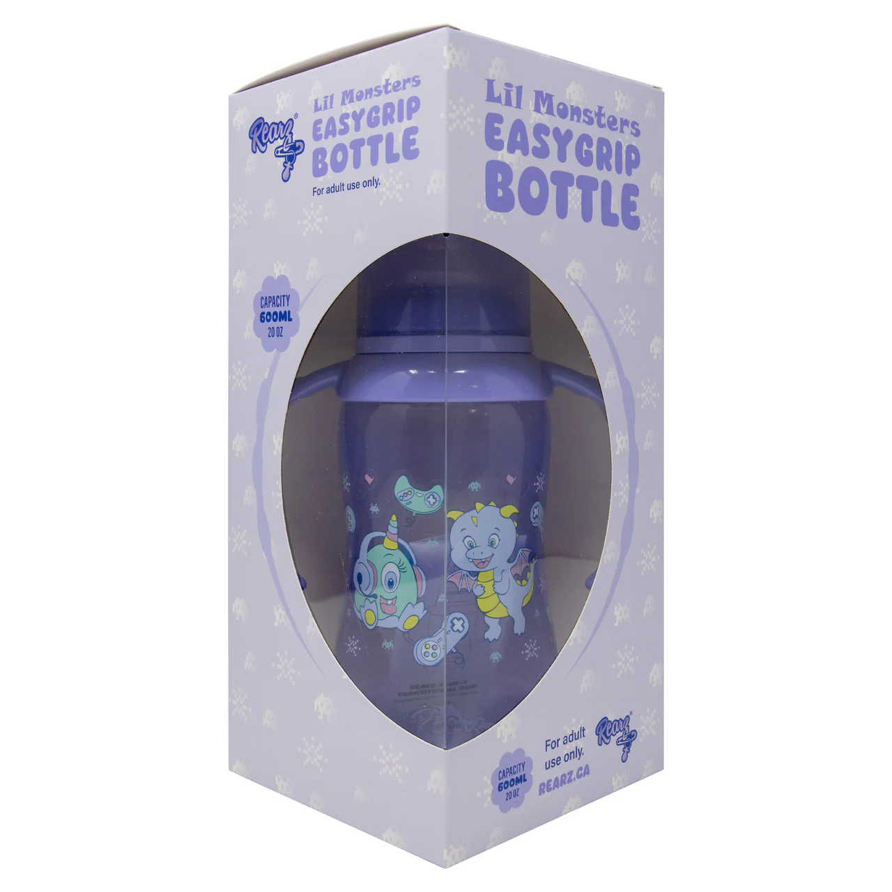 Rearz Lil' Monsters Easy Grip Adult Bottle - Image 4