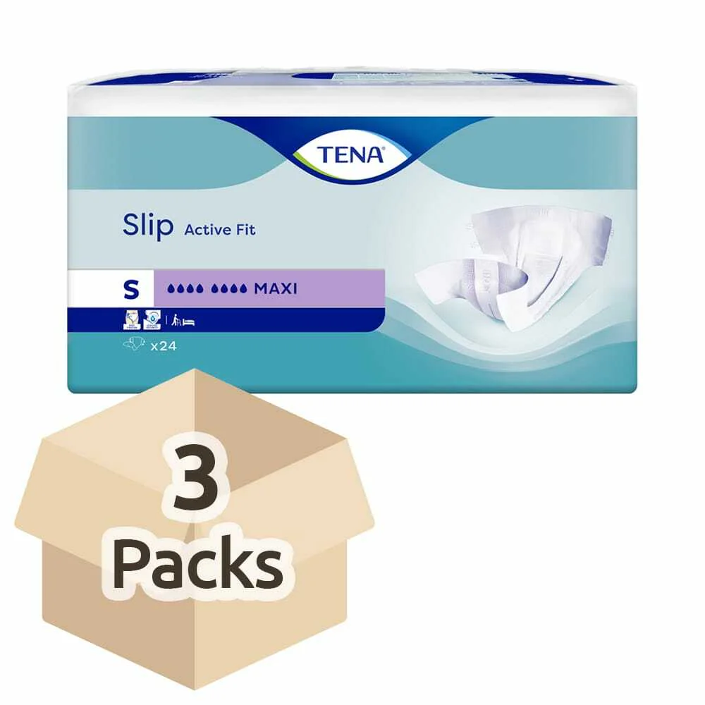 TENA Slip Active Fit Maxi VAT Exempt Adult Incontinence Slip - Image 5