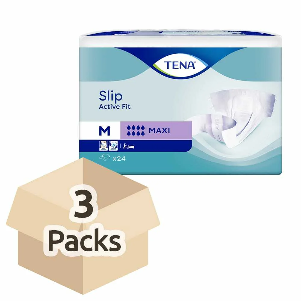 TENA Slip Active Fit Maxi VAT Exempt Adult Incontinence Slip - Image 6