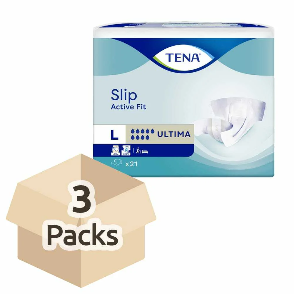TENA Slip Active Fit Ultima VAT Exempt Adult Incontinence Slip - Image 5