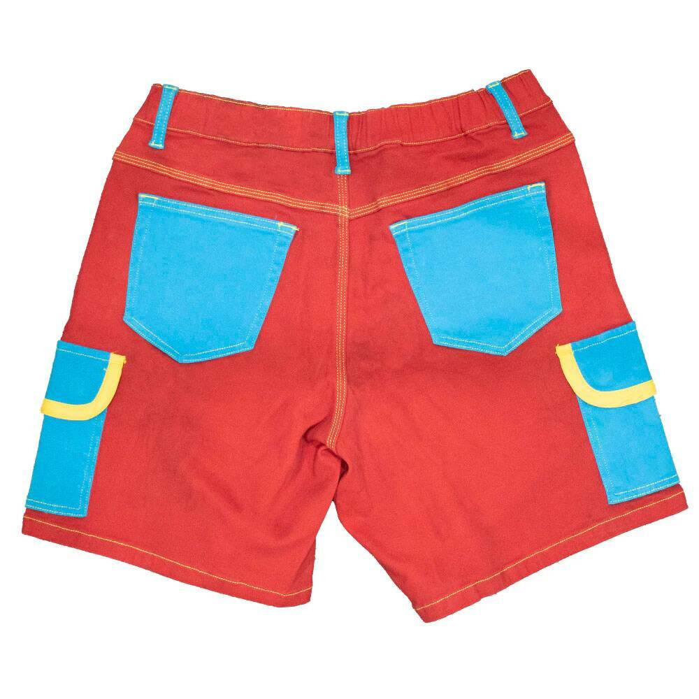 Tykables - Twill Cargo Shorts Red - Image 3